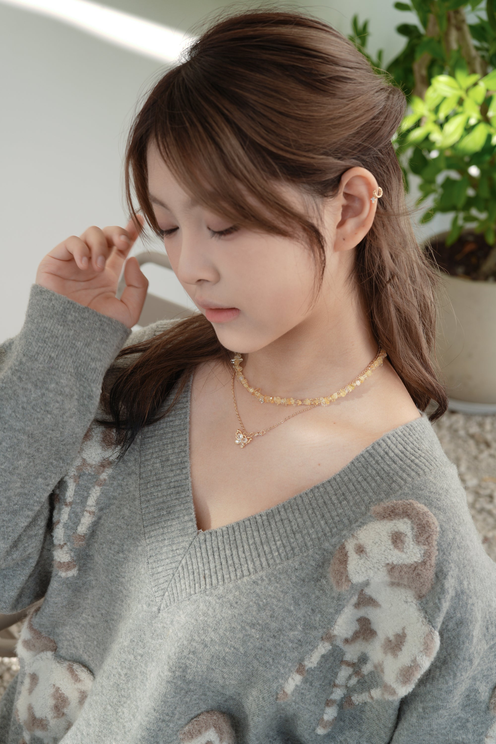 Wings of Sky Necklace